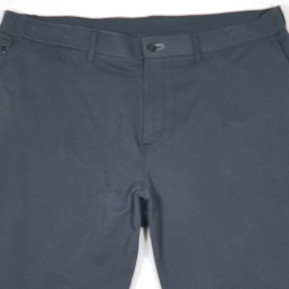 Public Rec Gamechanger Pants Men 40 x 30* Black Nylon Stretch Tapered